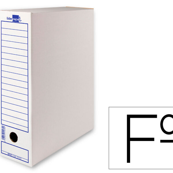 CAIXA PARA ARQUIVO MORTO LIDERPAPEL FORMATO FOLIO