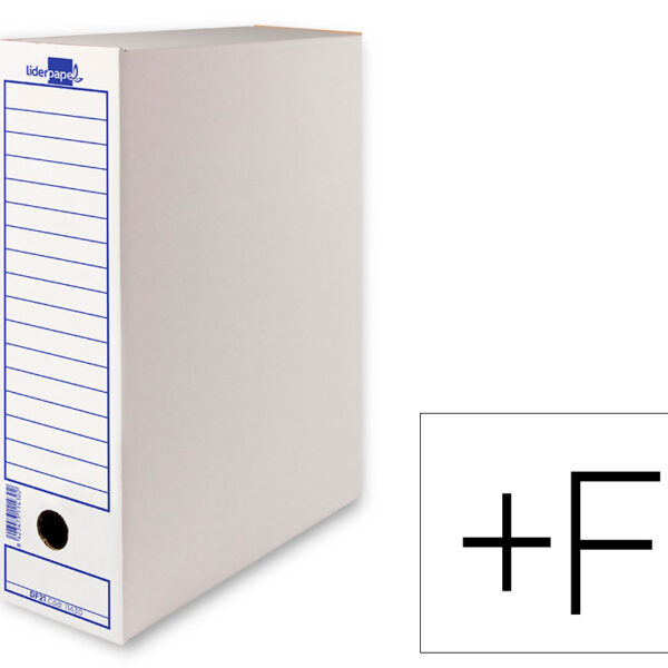 CAIXA PARA ARQUIVO MORTO LIDERPAPEL FORMATO FOLIO PROLONGADO