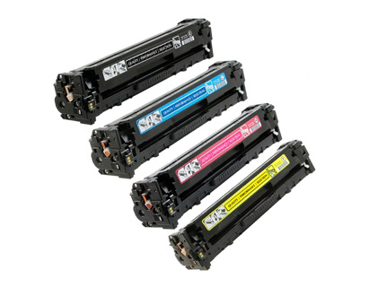 TONER CLOVER COMPATIVEL HP LASERJET M251 MULTIPACK PRETO / AMARELO / CIAN / MAGENTA