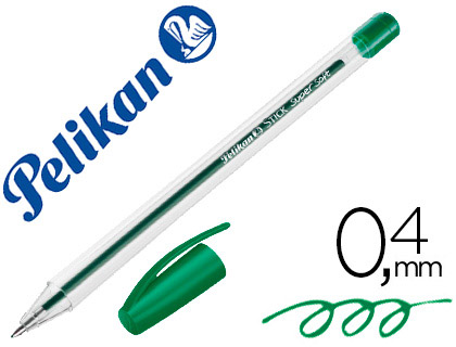 ESFEROGRAFICA PELIKAN STICK SUPER SOFT VERDE