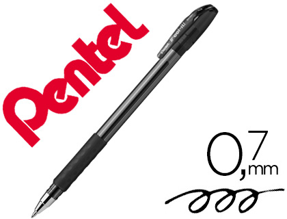 ESFEROGRAFICA PENTEL BX487 COM TAMPA COR PRETO