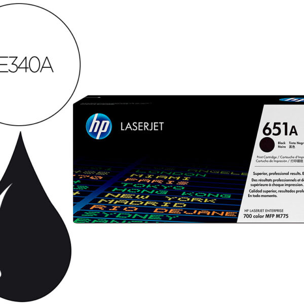 TONER HP 651A LASERJET MFP M775DN / M775F / M775Z / M775Z PRETO 13.500 PAG