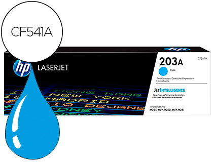 TONER HP 203A LASERJET PRO M254 / MFP M280 / MFP M281 CIAN 1300 PAG