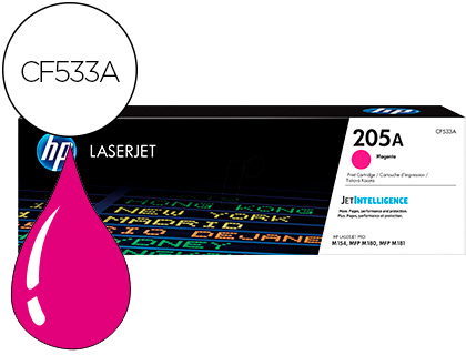 TONER HP 205A LASERJET M154A / 154NW / MFP M180N / 181FW MAGENTA 900 PAG