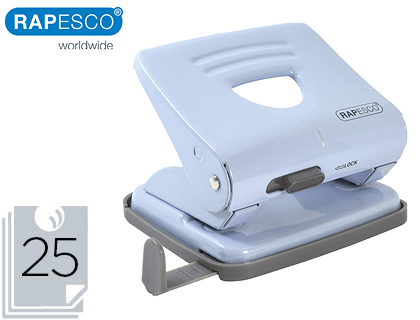 TALADRADOR RAPESCO 825 METAL AZUL 2 TALADROS CAPACIDAD 25 HOJAS  - QT.1