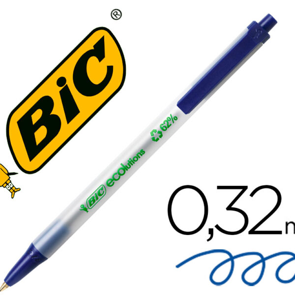ESFEROGRAFICA BIC ECOLUTIONS CLIC STIC AZUL