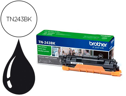 TONER BROTHER TN243BK DCP-L3510CDW / HL-L3270CDW / MFC-L3710CW PRETO 1000 PAGINAS
