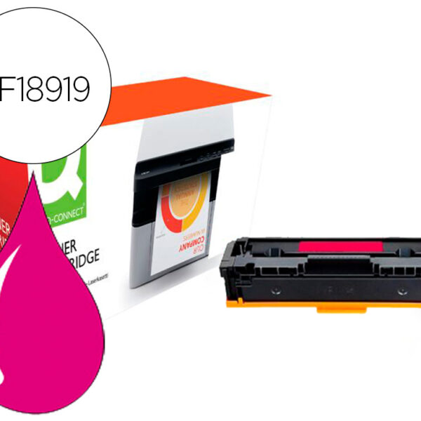 TONER COMPATIVEL Q-CONNECT CANON LBP611M I-SENSYS LBP610 MAGENTA ALTO RENDIMENTO 2200 PAGINAS