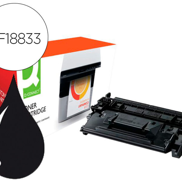 TONER COMPATIVEL Q-CONNECT CANON LBP214 I-SENSYS LBP 212 / 214 / 215 PRETO 3100 PAGINAS