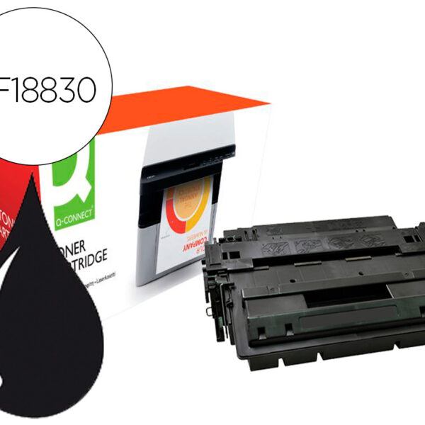 TONER COMPATIVEL Q-CONNECT CANON C724-HY I-SENSYS LBP 6750 / 6780 ALTO RENDIMENTO PRETO 12500 PAGINAS