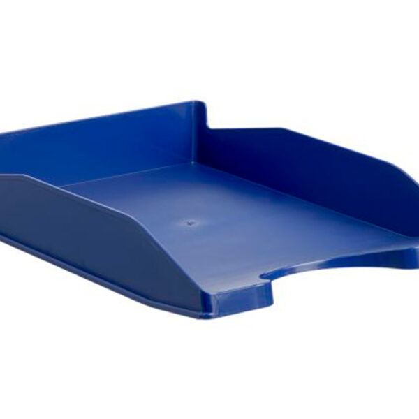 TABULEIRO DE SECRETARIA ARCHIVO 2000 ANTIMICROBIANA SANITIZED PLASTICO AZUL EMPILHAVEL 3 POSICOES PARA FORMATOS DIN A4 E