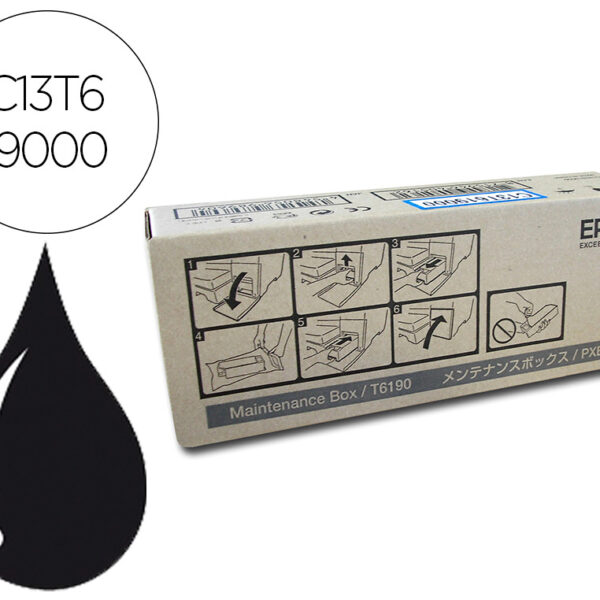 TINTEIRO EPSON CAIXA DE MANUTENCAO T619 SC-P5000 / STYLUS PRO 4900 / BUSINESS INK B300 / B500