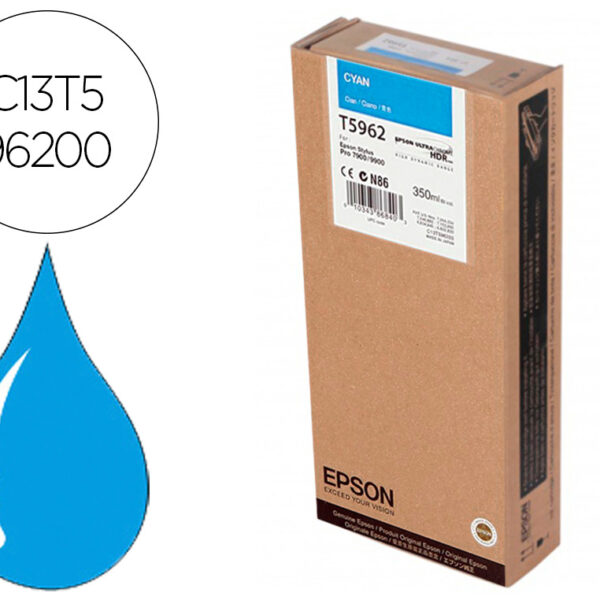 TINTEIRO EPSON GF STYLUS PHOTO 7900/9900 CIAN