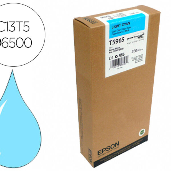 TINTEIRO EPSON GF STYLUS PHOTO 7900/9900 CIAN CLARO