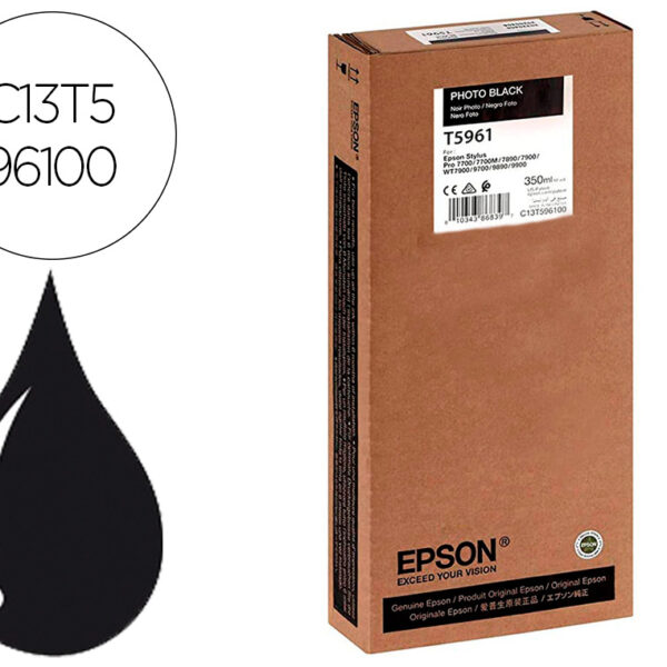 TINTEIRO EPSON GF STYLUS PHOTO 7900/9900 PRETO FOTO