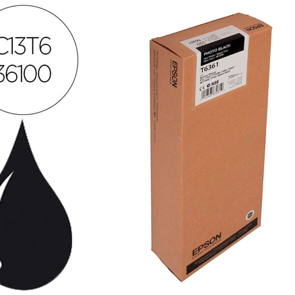 TINTEIRO EPSON GF STYLUS PHOTO 7900/9900 PRETO FOTO ALTA CAPACIDADE