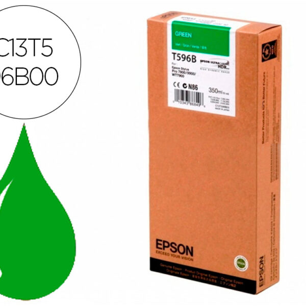 TINTEIRO EPSON GF STYLUS PHOTO 7900/9900 VERDE