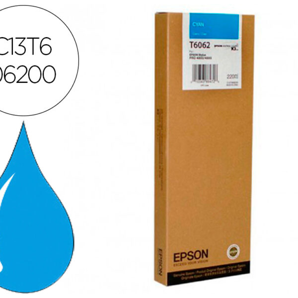 TINTEIRO EPSON GF STYLUS PRO 4880/4800 CIAN