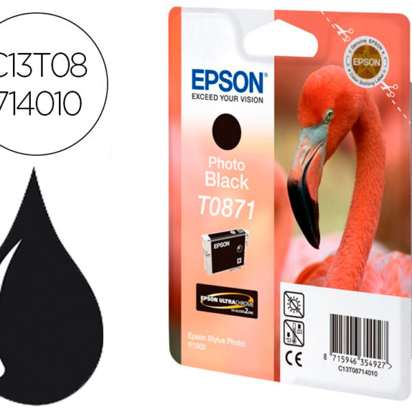 TINTEIRO EPSON STYLUS PHOTO R-1900 PRETO PHOTO