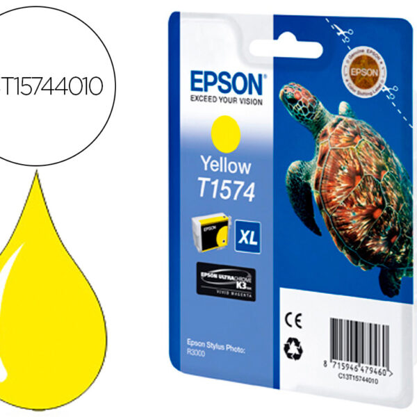 TINTEIRO EPSON STYLUS PHOTO R3000 AMARELO