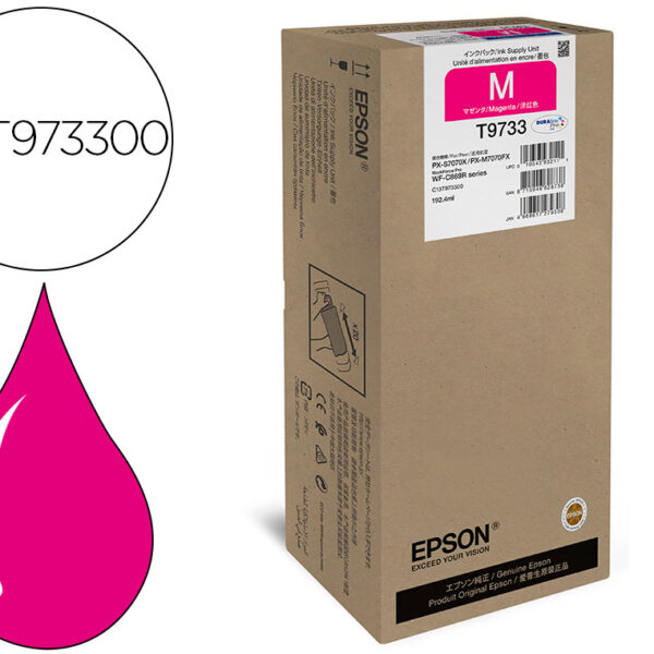 TINTEIRO EPSON WORKFORCE PRO WF-C869R MAGENTA XL INK SUPPLY UNIT