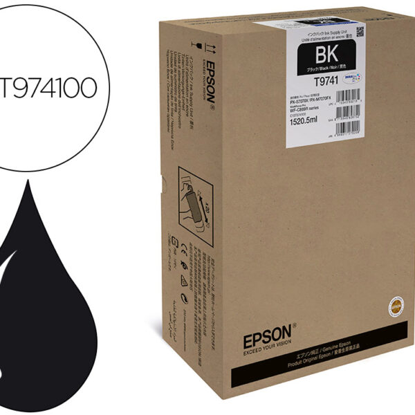 TINTEIRO EPSON WORKFORCE PRO WF-C869R PRETO XXL INK SUPPLY UNIT