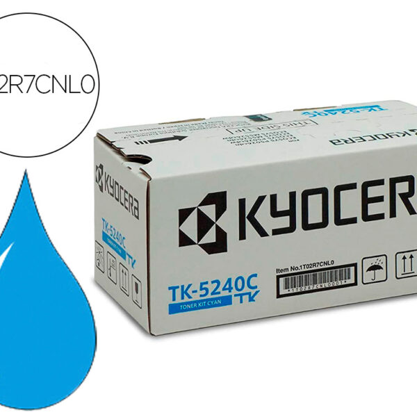 TONER KYOCERA TK-5240C MITA M5526CDN CIAN 3.000 PAGINAS