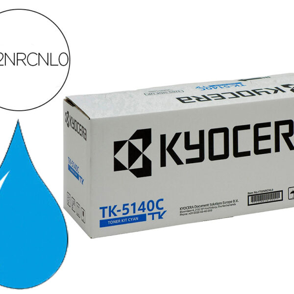TONER KYOCERA ECOSYS M6530CDN, M6530CDN/KL3, P6130CDN, P6130CDN/KL3 CIAN TK5140 5.000 PAGINAS