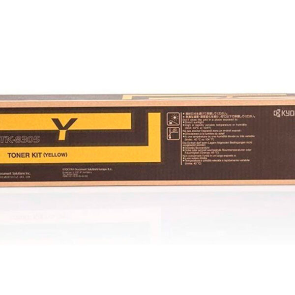 TONER KYOCERA TK-8335Y (1T02RLANL0) AMARELO PARA TA3252CI