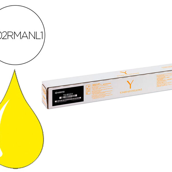 TONER KYOCERA TK-8525Y AMARELO PARA TASKALFA 4052CI (1T02RMANL0)