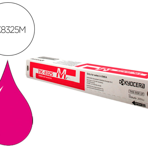 TONER KYOCERA -MITA TONER MAGENTA TK8325M