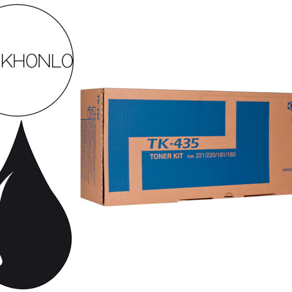 TONER KYOCERA -MITA TASKALFA 180 / 220 / 181 / 221 PRETO TK-435