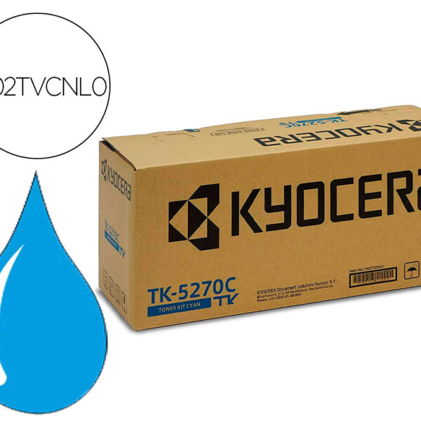 TONER KYOCERA TK5270C CIAN PARA ECOSYS M6230 / 6630CIDN