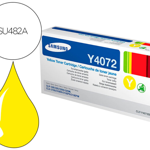 TONER HP SAMSUNG CLP315,CLP310 CLX3170FN / 73175N / 3175FN / 3175FW AMARELO (1.000 PAG.)