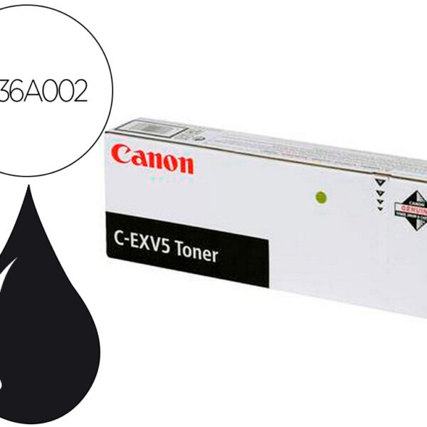 TONER CANON EXV5 IR1600 IR1610 IR1670 IR2000 PRETO