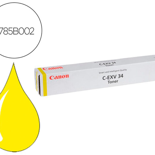 TONER CANON EXV34Y / IRC2020 IRC2025 AMARELO