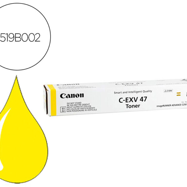 TONER CANON EXV47Y IR ADVANCE C250 C350 AMARELO