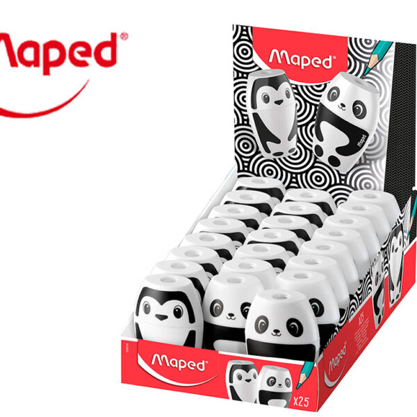 APARA LAPIS PLASTICO MAPED SHAKER FANCY 1 USO COM DEPOSITO