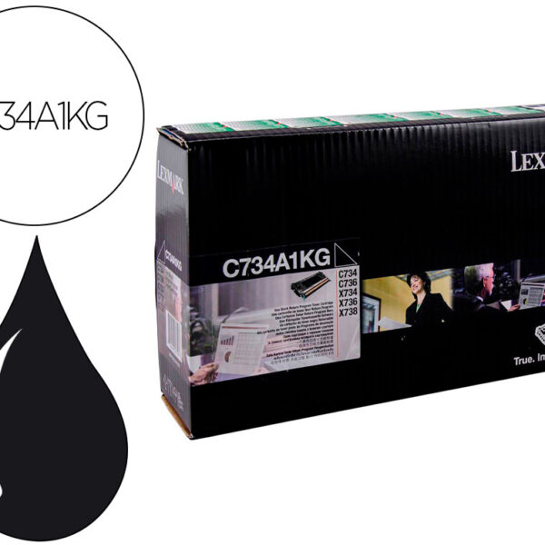 TONER LASER LEXMARK C734 6000 PAGINAS