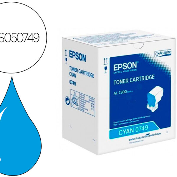 TONER EPSON C13S050749 CIAN 8800 PAGINAS