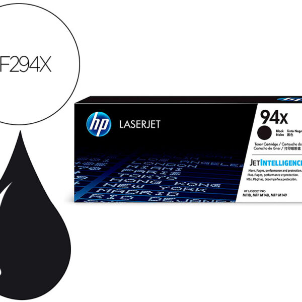 TONER HP 94X LASERJET PRO M118/M140/M148 PRETO 2800 PAGINAS