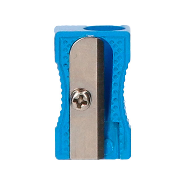 APARA LAPIS LIDERPAPEL METALICO 1 USO COR AZUL