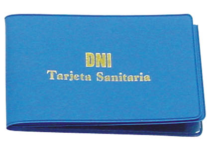 BOLSA PORTACARNET SEGURANCA SOCIAL OPACA PVC