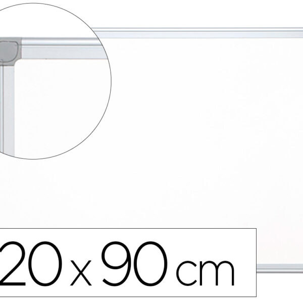 QUADRO EM MELAMINA Q-CONNECT C/CAIXILHO EM ALUMINIO 120 X 90 CM