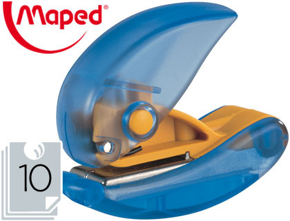 FURADOR MAPED PUNICHITO 1 FURO CAPACIDADE PARA 10 FOLHAS