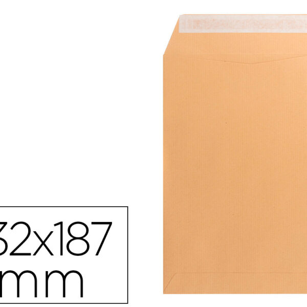 ENVELOPE LIDERPAPEL N.4 SALARIOS CASTANHO 140X190MM SEM JANELA PACK DE 500 UNIDADES