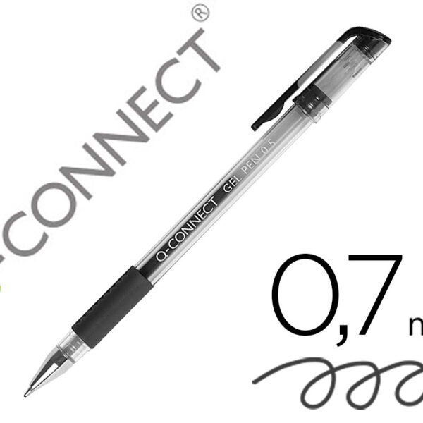ESFEROGRAFICA Q-CONNECT TINTA GEL PRETO 0,7MM
