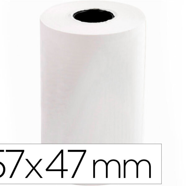 ROLO TERMICO PARA IMPRESSORA 57X47X11 MM 58 GR