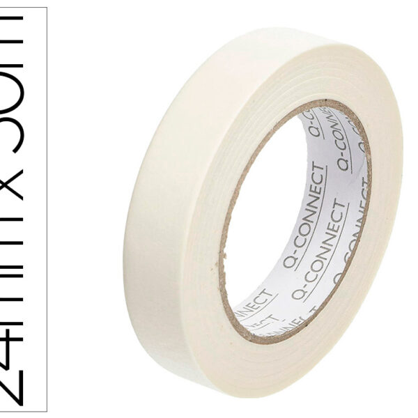 FITA ADESIVA Q-CONNECT PARA PINTOR 50 MT X 24 MM