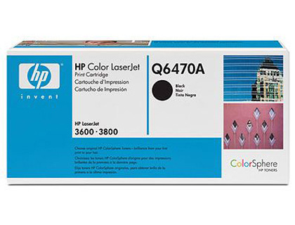 TONER HP LASERJET COR 3600/ 3800 PRETO -MAIS DE 6.000 PAG